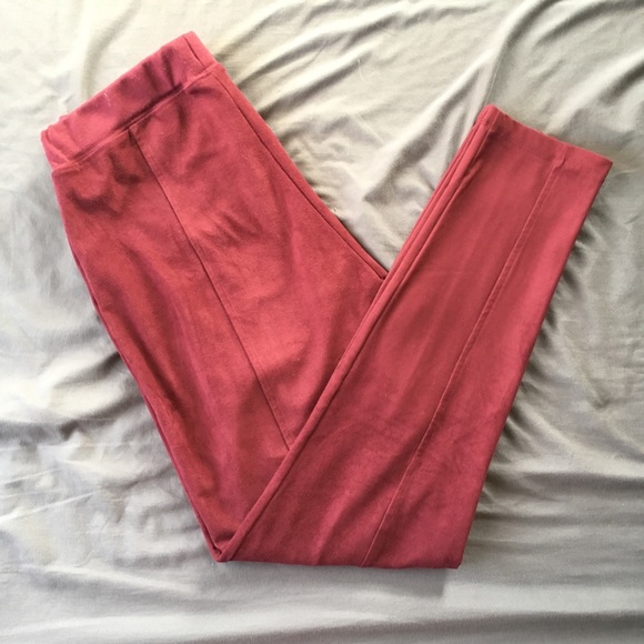 Anthropologie Pants - Anthropologie Suede Leggings